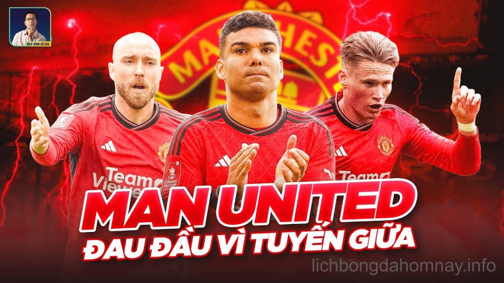 Tuyến giữa của Man United trở thành điểm yếu